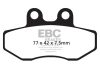 EBC Blackstuff Kevlar-Aramid fékbetét (FD133)