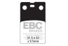 EBC Blackstuff Kevlar-Aramid fékbetét (FD071)