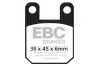 EBC Blackstuff Kevlar-Aramid fékbetét (FD065)