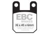 EBC Blackstuff Kevlar-Aramid fékbetét (FD065)