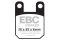 EBC Blackstuff Kevlar-Aramid fékbetét (FD065)