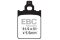 EBC Blackstuff Kevlar-Aramid fékbetét (FD152)