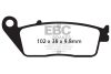 EBC Blackstuff Kevlar-Aramid fékbetét (FD140) EBC Blackstuff Kevlar-Aramid fékbetét (FD140)