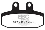 EBC Blackstuff Kevlar-Aramid fékbetét(FD074)