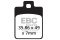 EBC Blackstuff Kevlar-Aramid fékbetét (FD200)