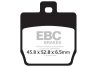 EBC Blackstuff Kevlar-Aramid fékbetét (FD206) EBC Blackstuff Kevlar-Aramid fékbetét (FD206)