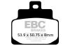 EBC Blackstuff Kevlar-Aramid fékbetét (FD234)