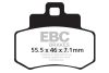 EBC Blackstuff Kevlar-Aramid fékbetét (FD276)