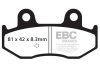 EBC Blackstuff Kevlar-Aramid fékbetét (FD400)