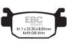 EBC Blackstuff Kevlar-Aramid fékbetét (FD345)