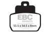 EBC Blackstuff Kevlar-Aramid fékbetét (FD343)