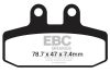 EBC Carbon fékbetét (FD074)