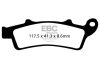 EBC Carbon fékbetét (FD245) EBC Carbon fékbetét (FD245)