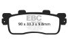 EBC Carbon fékbetét (FD438) EBC Carbon fékbetét (FD438)