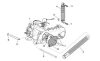 Original Parts berugó dekni műanyag burkolat cső (Aprilia SR - Piaggio) Original Parts berugó dekni műanyag burkolat cső (Aprilia SR - Piaggio)