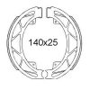 RMS fékbetét, dobfékhez, FXR125-180 RMS fékbetét, dobfékhez, FXR125-180