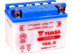   Yuasa YB4L-B + SAV nyitott rendszerű akkumulátor (121x71x93)