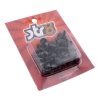 STR8 Aerox komplett csavarszett (fekete/króm) STR8 Aerox komplett csavarszett (fekete/króm)